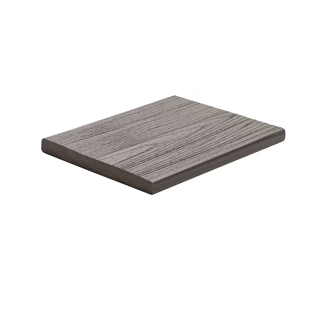 Planche TREX en composite FASCIA 1/2 x 12 x 12', Collection TRANSCEND TROPICAL couleur ISLAND MIST