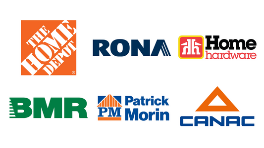 Comparatif des Services de Vente de Matériaux de Construction : Home Depot, BMR, Rona, Patrick Morin, Canac, Home Hardware