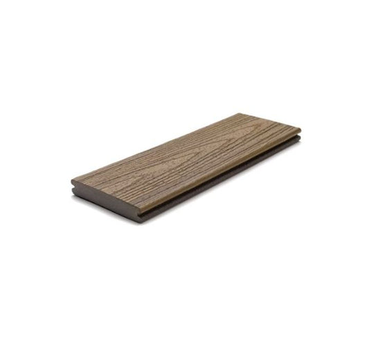 Planche TREX en composite 1 x 6 x16 rainurée, Collection TRANSCEND TROPICAL couleur HAVANA GOLD - Giga-Site