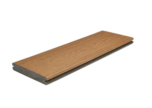 Planche TREX en composite 1 x 6 x16 rainurée, Collection LINEAGE couleur JASPER - Giga-Site