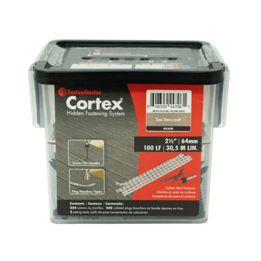 FIXATIONS TREX, VIS FASCIA TREX (100) BISCAYNE -GP -RH - Giga-Site