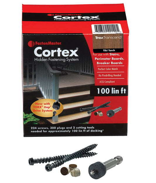 FIXATIONS TREX, VIS FASCIA TREX (100) TIKI TORCH - Giga-Site