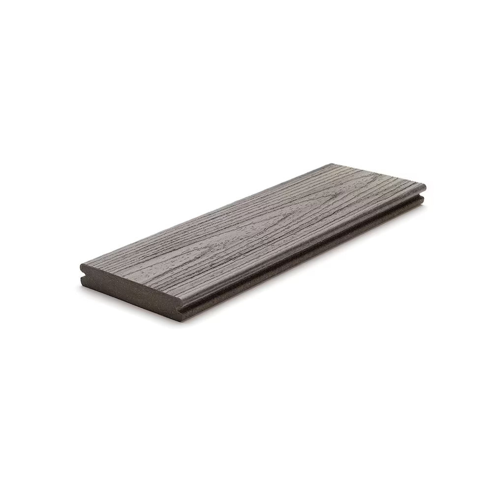 Planche TREX en composite 1 x 6 x 12 rainurée, Collection TRANSCEND TROPICAL couleur ISLAND MIST - Giga-Site