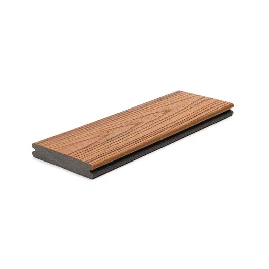 Planche TREX en composite 1 x 6 x 12 rainurée, Collection TRANSCEND TROPICAL couleur TIKI TORCH - Giga-Site